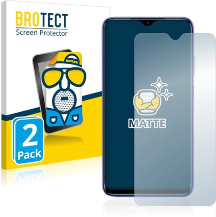 BROTECT - Screenprotector voor Xiaomi Redmi 9T - Folie Beschermfolie matte 2 Stuks