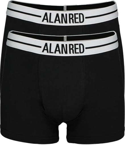ALAN RED boxershorts (2-pack) - zwart - Maat: L
