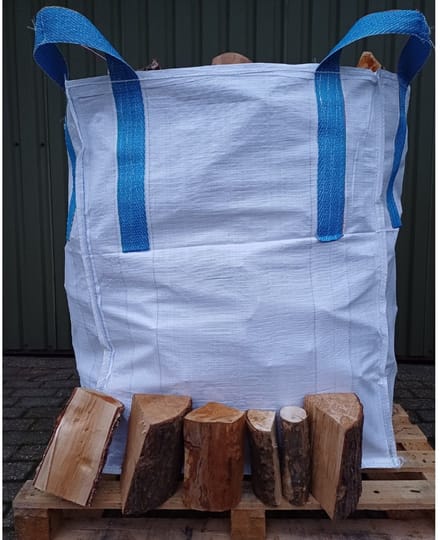 Haardhout mix, Eik, Beuk | Big Bag van 1,0 kuub
