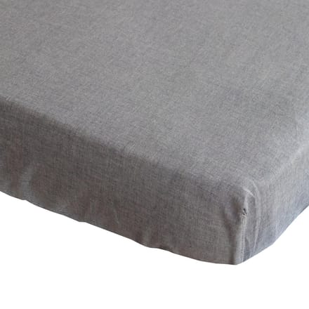 BINK Bedding Hoeslaken Bo Grijs 60 x 120 cm