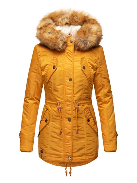 Navahoo Dames Winterjas B399 – Warm, Waterafstotend & Met Afneembare Bontkraag