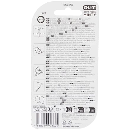 GUM Soft Picks Minty Medium 40 Tandenborstel