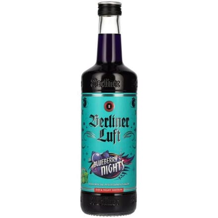 Berliner Luft BLUEBERRY NIGHT Der Frische Pfefferminzlikör 18% Vol. 0,7l