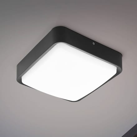 EGLO Piove-c Wandlamp voor buiten -  Black - SMD LED Module- 14W