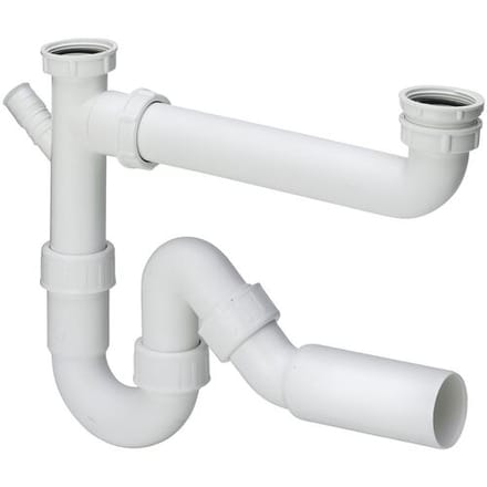 Viega drain connection 1 1 /2" x DN 50 for double sink 107147