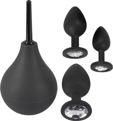 Zwart Velvets Anal KIT