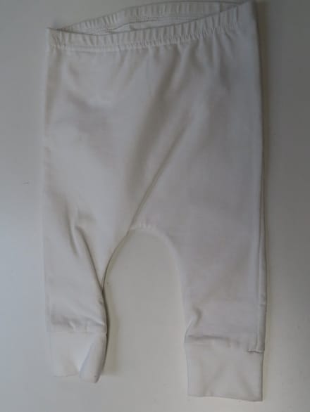 Wooden buttons - Basics - Legging - Wit - 62/68