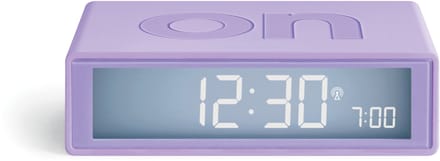 Lexon - Flip Classic - Omkeerbare Wekker - Lila - Lichtpaars
