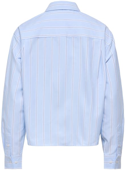 Only Blouse Onlelowen Ls Stripe Shirt Wvn Ex 15380467 Zen Blue/cloud Dancer Dames Maat - XL
