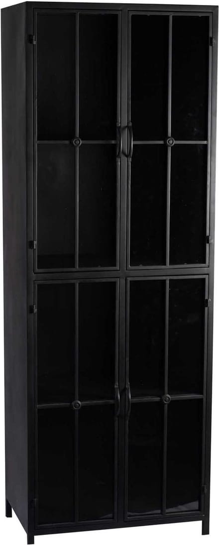 PTMD - Kast Cave - Zwart - 60x40.5x171cm