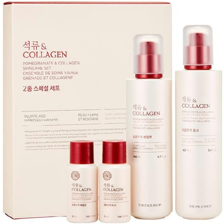 THE FACE SHOP Granaatappel & Collageen Speciale 2-delige Set Piece Set