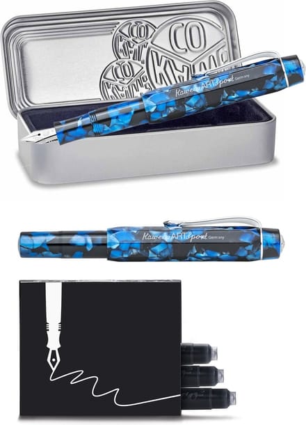 Kaweco - Vulpen - Art Sport - Pebble Blue - Extra Breed - doosje vullingen