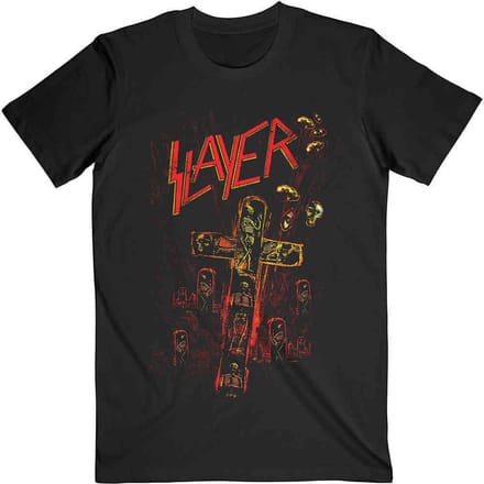 Slayer Heren Tshirt -2XL- Blood Red Zwart