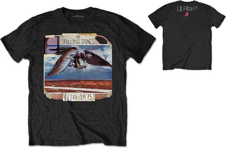 The Rolling Stones Heren Tshirt -XL- LA Friday Zwart