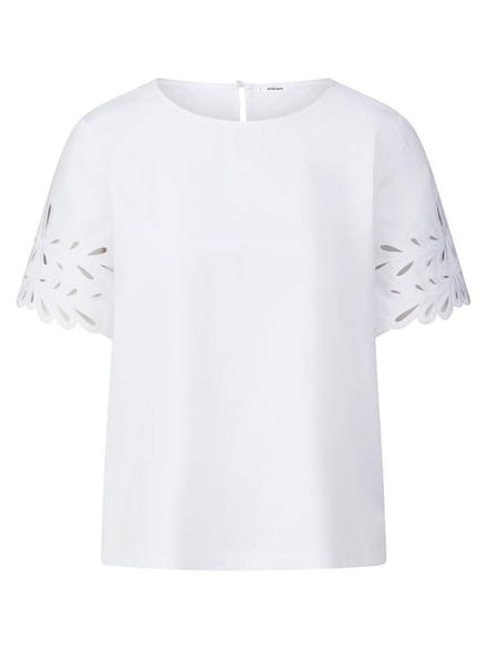 Blouse Van Peter Hahn wit