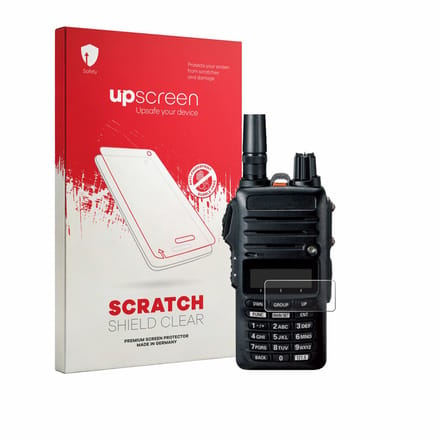 upscreen - Screenprotector voor Yaesu FTA-250 - Folie Beschermfolie transparant