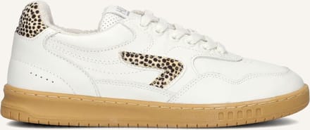 HUB Vancouver-w Sneakers Dames - Leren Sneaker - Wit - Maat 38