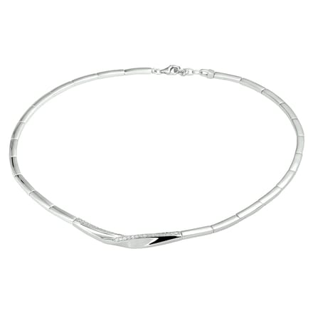 Collier Zirkonia 43 + 3 Cm