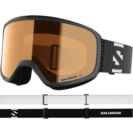 Salomon Lumi Access, skibril, junior, zwart