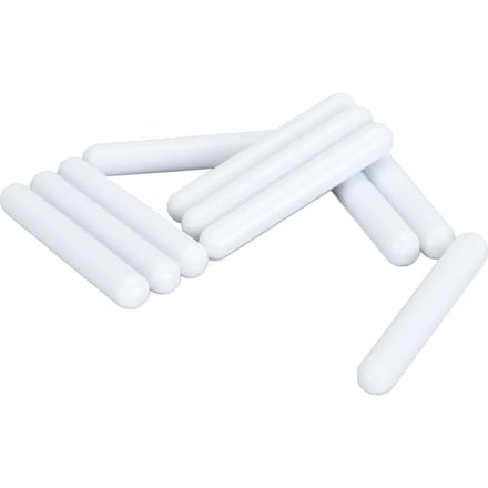 10 stuks Magnetische Roerstaaf Professioneel 60x9mm Coating PTFE Magnetische Roerstaaf voor Laboratorium Wit white