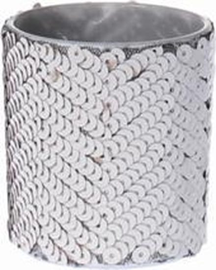 Riverdale Sfeerlicht Frosting - Wit- 8 cm