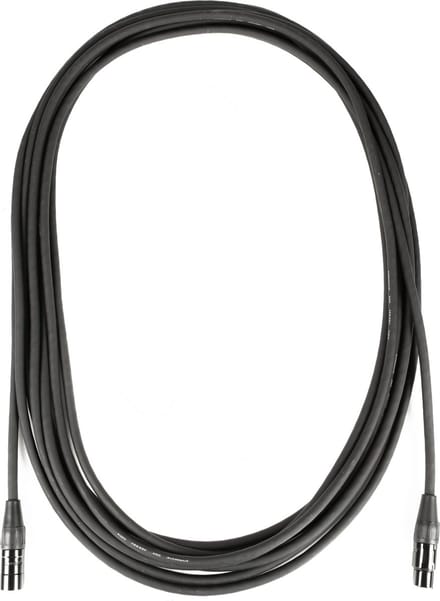 lightmaXX Ultra Series 5-Pin DMX Cable 10m (Black) - DMX-kabel