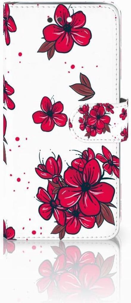 Boekhoesje voor Apple iPhone 7 Plus | 8 Plus Hoesje Blossom Red