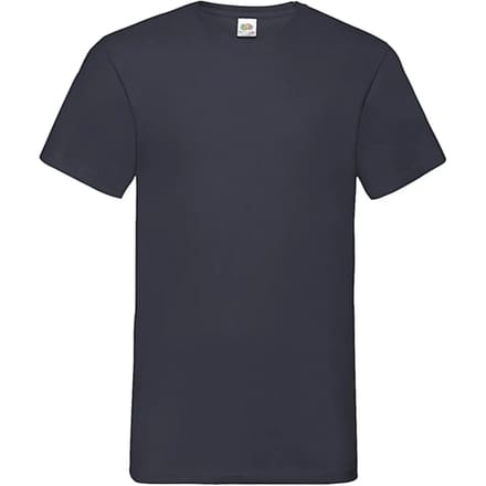 V-hals T-shirt Fruit of the Loom Valueweight