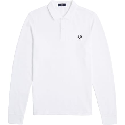 Fred Perry poloshirt wit lange mouw - 52