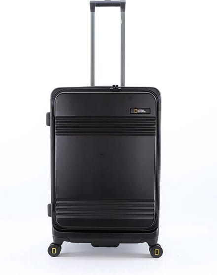 National Geographic Lodge Uitbreidbare Harde Reiskoffer 67,8 cm Medium Zwart - Zwart / Medium