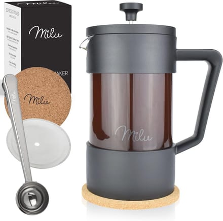Franse Koffiepers - Handmatige Koffiemachine (350ml, 600ml, 1L)