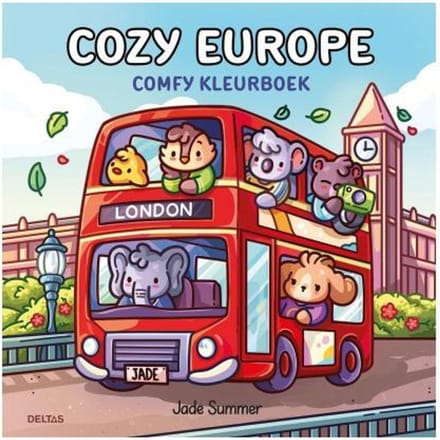 Cozy Europe - Comfy kleurboek Jade Summer Kleurboeken