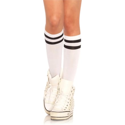 Dames kniehd hoge sokken Leg Avenue