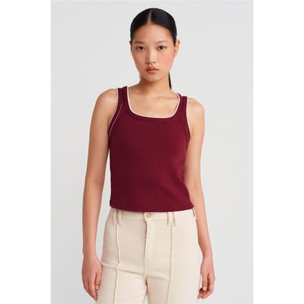 Dames Ribbels Katoen Cami Blouse