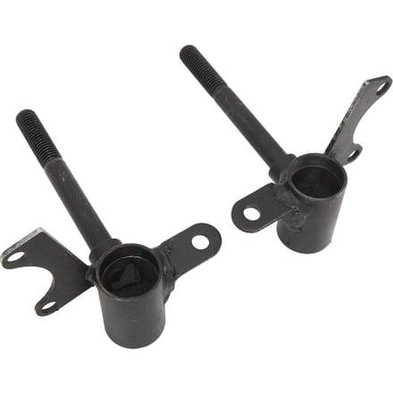Paire de Fusées de Direction de Roue Avant 10mm pour Go Kart Quad ATV Jusqu'à 110cc Noir black