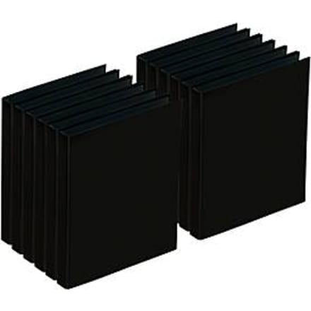 PAGNA ringmap, 4-voudig mechnisme, A4, rugbreedte 35 mm, 12 stuks, zwart