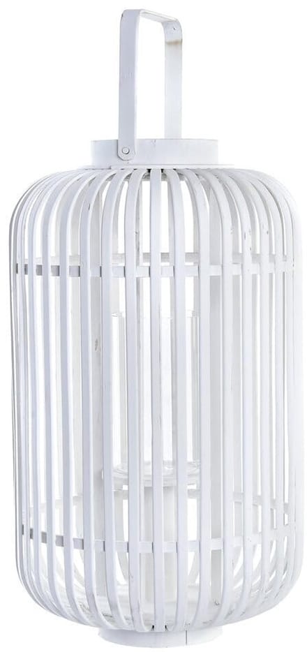 Theelichthouder Bambu Cristal 28 x 28 x 47 blauw