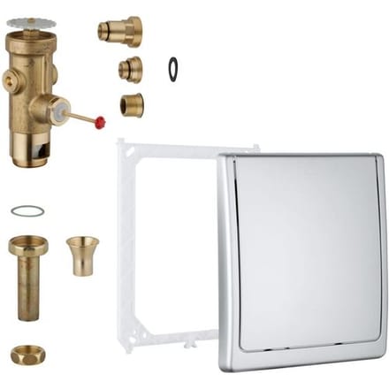 Grohe Binnenwerken - Inbouw drukspoeler, chroom 42901000