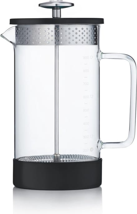 Core Cafetière voor 8 Kopjes, Zwart, Project Waterfall - Barista & Co