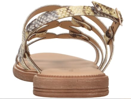 Mode-mania Dames Sandaal | Beige | Maat: 36