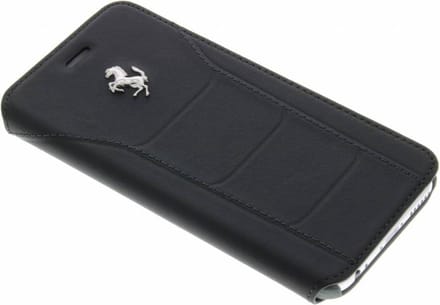 Ferrari 488 Collection Lederen Boekhoesje - voor iPhone 6 / iPhone 6s - Zwart