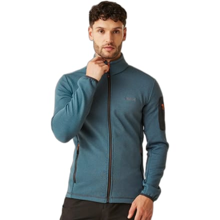 Jas Wandelen Heren Textuur Zipper Aldean