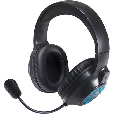 SpeedLink TYRON Over Ear headset Kabel Stereo Zwart, RGB Headset, Volumeregeling, Microfoon uitschakelbaar (mute) Gamen