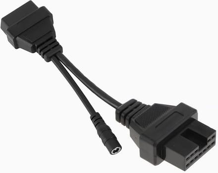 OBD1 12-pins naar OBD2 16-pins Diagnosekabel Adapter voor Mitsubishi Auto's