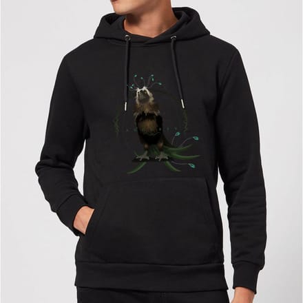 Fantastic Beasts Augurey hoodie - Zwart - M