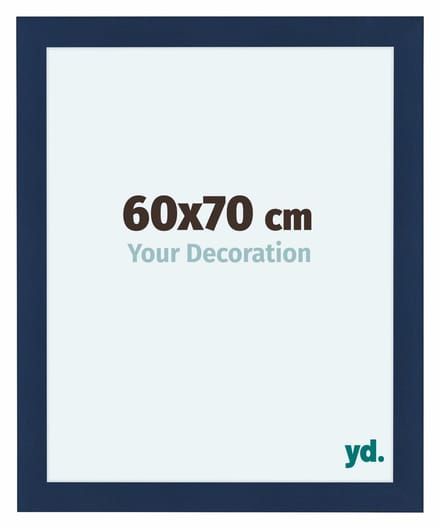 Your Decoration - Fotolijst 60x70 cm - MDF - Donkerblauw Geveegd - Como