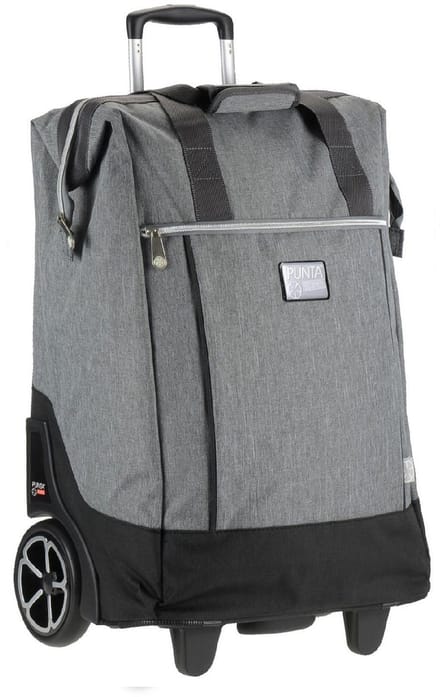 Fabrizio - Punta Big Wheel - shoppingtrolley - boodschappenkar - denim grijs
