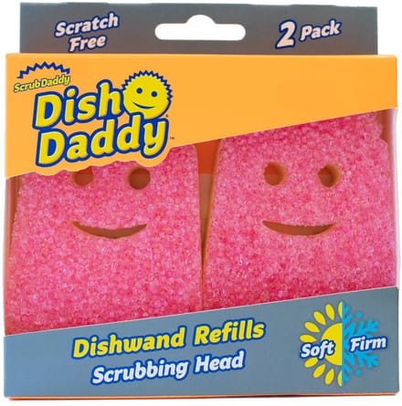 Dish Daddy Wand Refill Head Pink