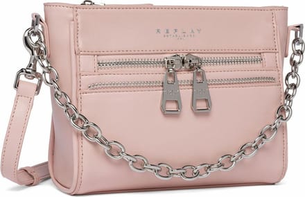 REPLAY Handtas Schoudertas Handbag LT Pink Zalmroze