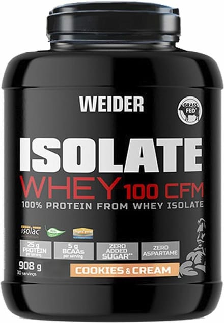 Proteïne Weider Isolate Whey 100 Cfm Cookies & Cream